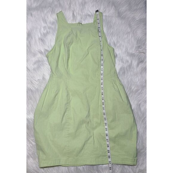 NWT|Maeve Anthro Lime Green Mini Dress, XSP - Picture 8 of 10